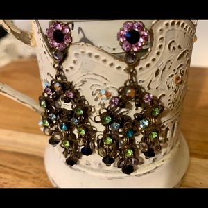 Vintage Retired Sorrelli Gemstone Earrings